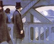 Gustave Caillebotte Le Pont de L-Europe oil painting reproduction